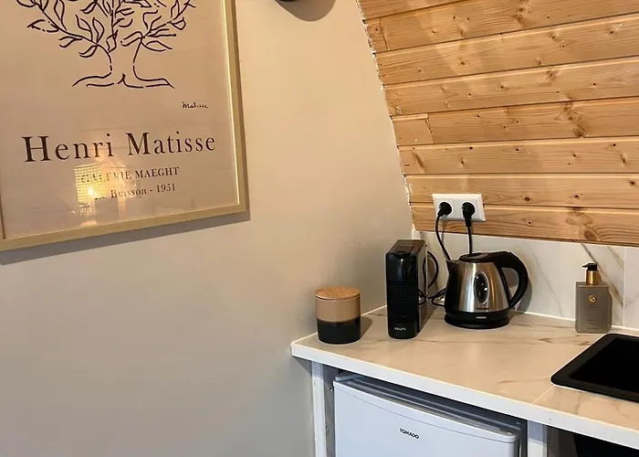 Dağ evi Luxurious Tiny House With Hottub Rijsenhout