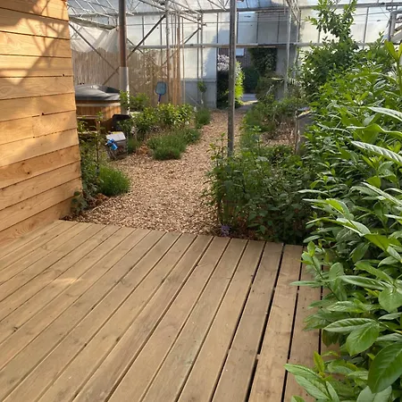 Luxurious Tiny House With Hottub בקתה